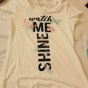 Girls watch me shine shirt